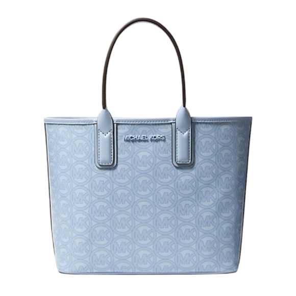 Michael Kors Handbags - $458 NWT Authentic Michael Kors Jodie Tote Bag ~Pale Ocean Blue~